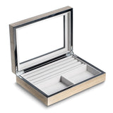 Grey Finish Wood Valet Box