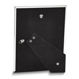 Silver-plated Lacquer-coated 5x7 Wide Edge Photo Frame