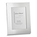 Silver-plated Lacquer-coated 5x7 Wide Edge Photo Frame