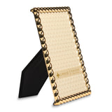 Gold-tone 4x6 Rope Metal Photo Frame