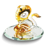 Leo The Lion Handcrafted Glass Figurine