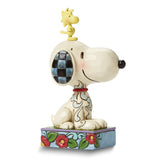 Peanuts Jim Shore MY BEST FRIEND Snoopy and Woodstock Figurine