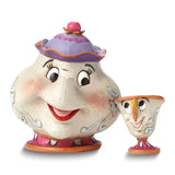 Disney Traditions by Jim Shore A MOTHER'S LOVE Mrs. Potts and Chip Figurine