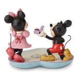 Disney Traditions A MAGICAL MOMENT Mickey and Minnie with Ring Box Figurine