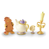 Disney Showcase Lumiere, Mrs. Potts, Chip and Cogsworth Figurine Set