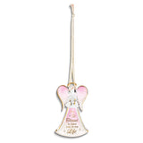 Glass Baron I'M SO BLESSED TO HAVE YOU IN MY LIFE Glass Angel Figurine Ornament