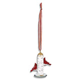 Glass Baron Cardinal's Delight Glass Figurine Ornament