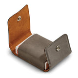 Deck of Playing Cards in Grey Leatherette Case