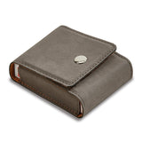 Deck of Playing Cards in Grey Leatherette Case