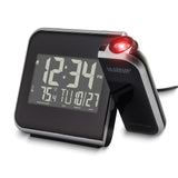 Digital Adjustable Projection Alarm Clock with Calendar, Indoor Temperature, and Humidity