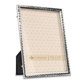 5x7 Silver-tone Metal Hammer Effect Frame