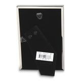 4x6 Polished Simply Silver-tone Metal Frame