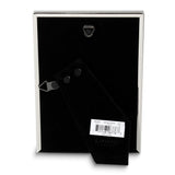 5x7 Polished Simply Silver-tone Metal Frame