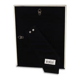 Polished Silver-plated 8x10 Frame - Bead Border Design