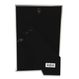 Polished Silver-plated 8x12 Frame - Bead Border Design