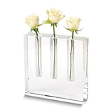 Badash Handcrafted Lead-free Crystal Three Bud Vase