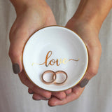 Lillian Rose LOVE Ceramic Ring Dish
