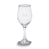 Set of 12 Glass White Wine Goblets
