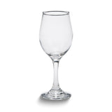 Set of 12 Glass White Wine Goblets