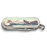 Barlow Designs Color Eagle Scene Multifunction Pocket Knife