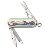 Barlow Designs Color Eagle Scene Multifunction Pocket Knife
