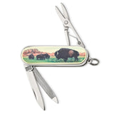 Barlow Designs Color Buffalo Multifunction Pocket Knife