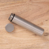 Silver-tone Stainless Steel Odor-Resistant Doobie TubeT Quattro