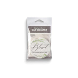 BLESSED BEYOND MEASURE Absorbent Stone Car Coaster