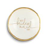 BEST BRIDESMAID EVER Ceramic Jewelry Dish
