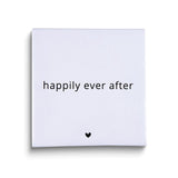 Ceramic HAPPILY EVER AFTER Wedding Cake Plate