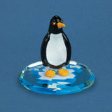 Glass Baron Penguin Handcrafted Glass Figurine