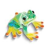 Glass Baron Classy Toad Handcrafted Glass Figurine