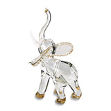 Glass Baron Elephant Handcrafted Glass Figurine