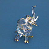 Glass Baron Elephant Handcrafted Glass Figurine
