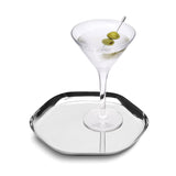 Elegance Stainless Steel Small Organic Serving Tray