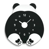 Black and White Panda Quartz Wall Clock