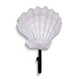 Seashells Set of 3 Resin and Iron Wall Hooks