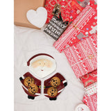 Santa Three Piece Pull Apart Ceramic Server