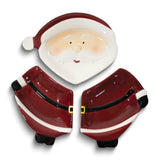 Santa Three Piece Pull Apart Ceramic Server
