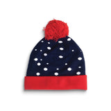 MERRY XMAS Dog with Sunglasses LED Lighted Beanie Hat