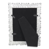 Jasmond Silver-tone Crystal 4x6 Photo Frame