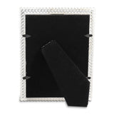 Juliet Silver-tone Crystal 5x7 Photo Frame