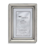 Pewter Brushed and Beaded 2x3 Photo Frame