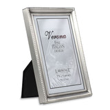 Pewter Brushed and Beaded 3x5 Photo Frame