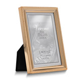 Gold-tone Polished Beaded 3x5 Photo Frame