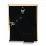 Gold-tone Polished Beaded 3x5 Photo Frame