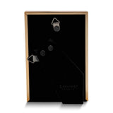 Gold-tone Polished Beaded 4x6 Photo Frame