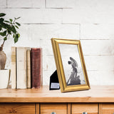 Gold-tone Beaded Edge 5x7 Photo Frame