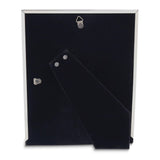 Silver-tone Navy Enamel 8x10 Photo Frame