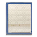 Silver-tone Navy Enamel 8x10 Photo Frame